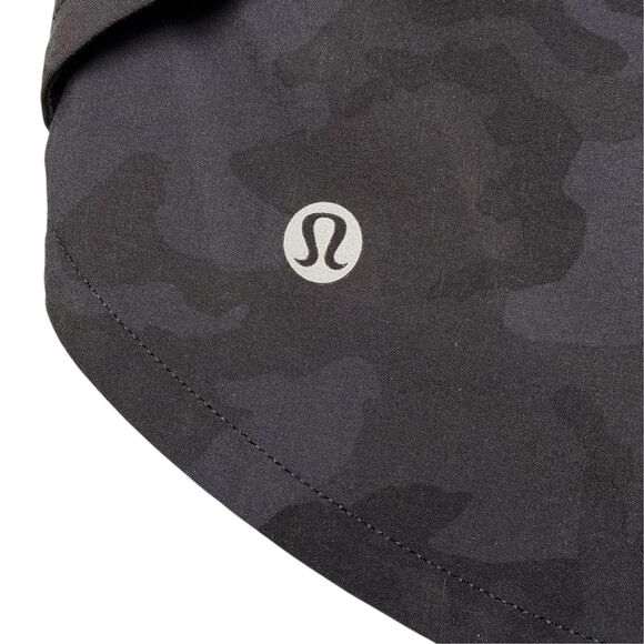 Lululemon Speed Up Short Long Mid Rise *4" Incognito Camo Multi Grey / Black - Picture 6 of 8